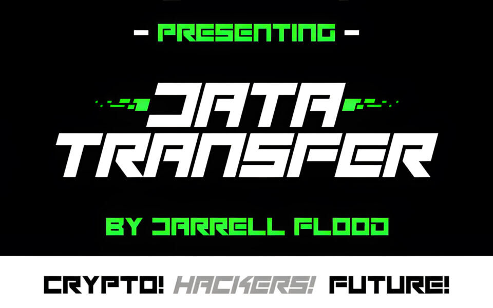 Data Transfer Font