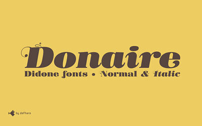 Donaire Roman Font