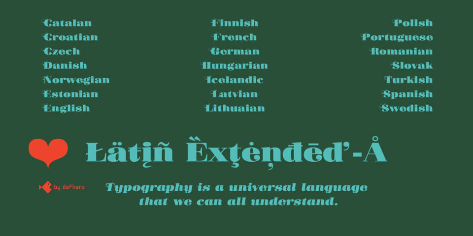 Donaire Roman Font