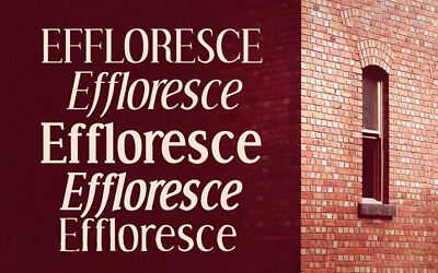 Effloresce Font