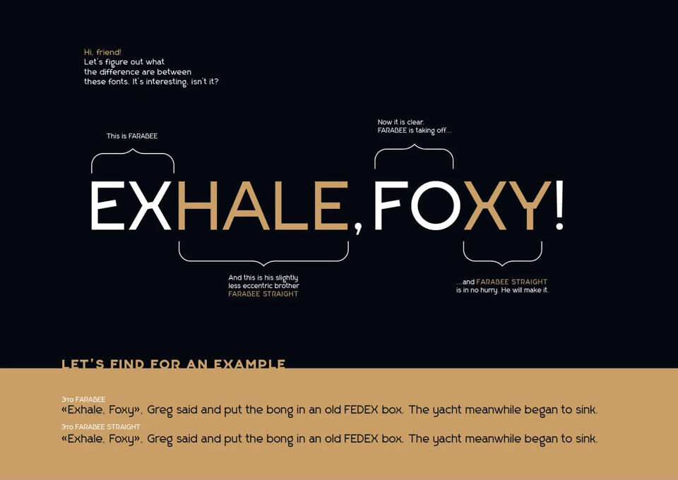 Farabee Font