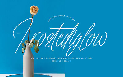 Frosted Glow Font
