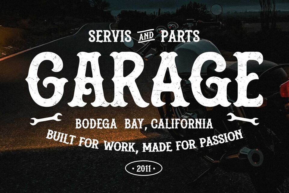 Gashroad Font