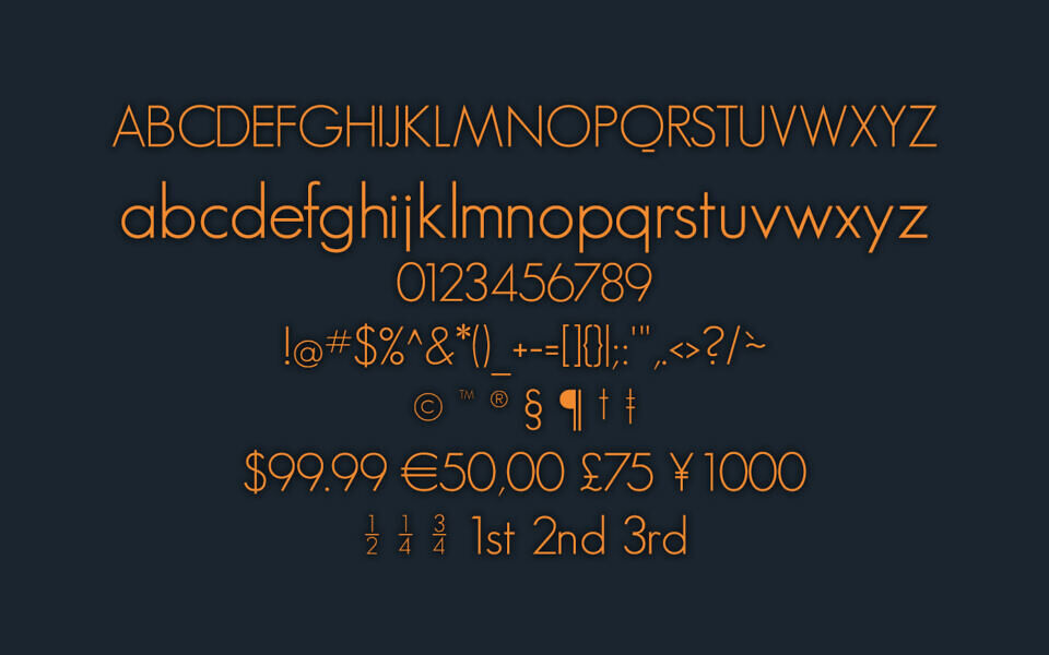 Geo Sans Light Font