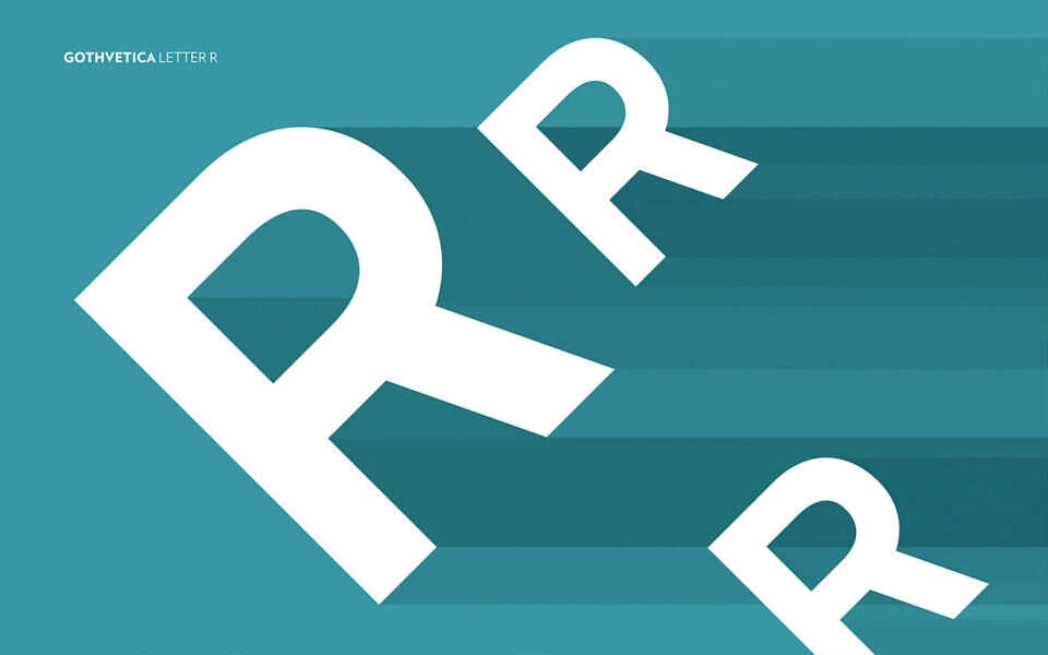 Gothvetica Caps Font