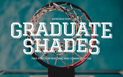 Graduate Shades Font