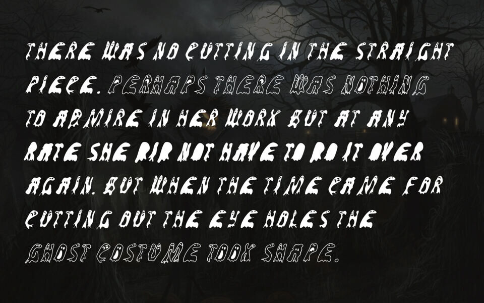 Groovy Ghosties Font