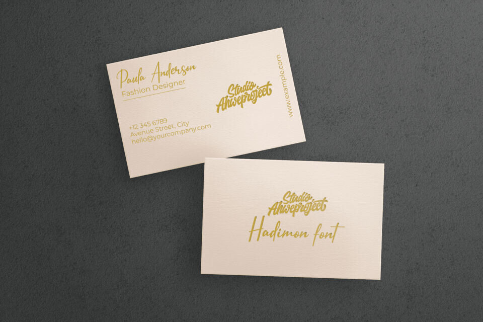 Hadimon Font