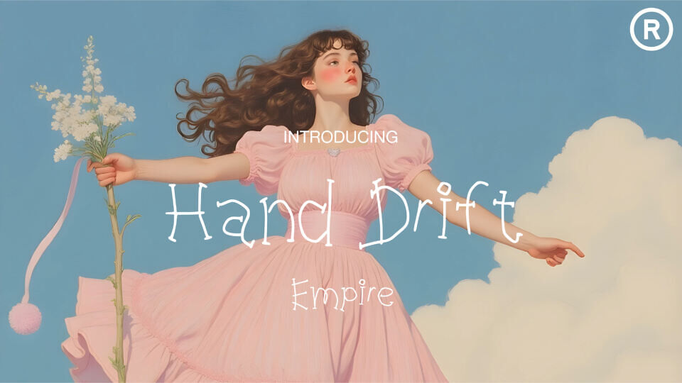 Hand Drift Font