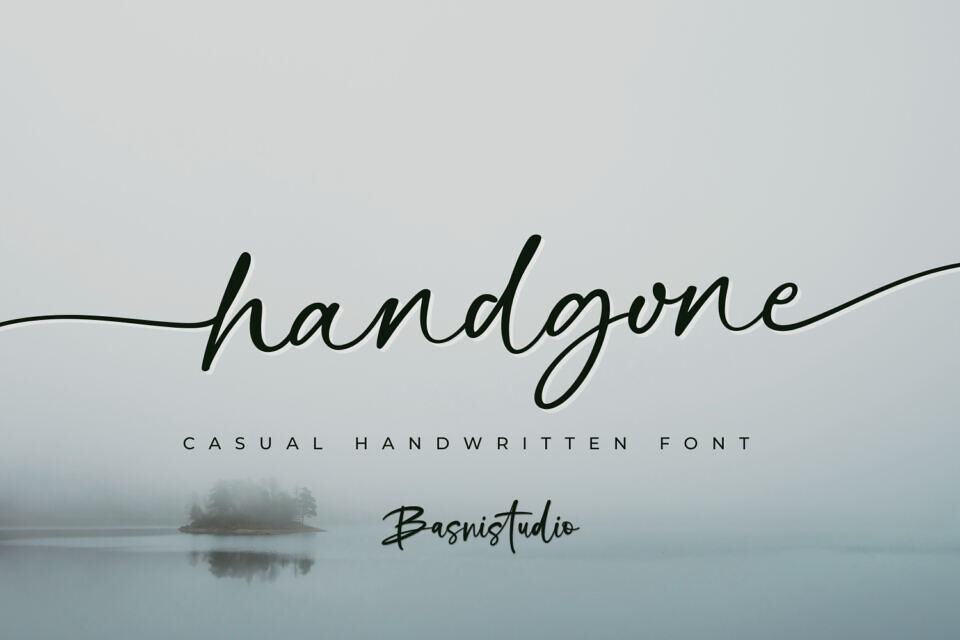 Handgone Font