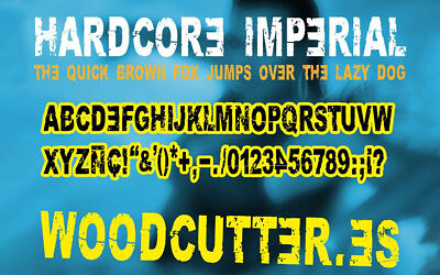 Hardcore Imperial Font