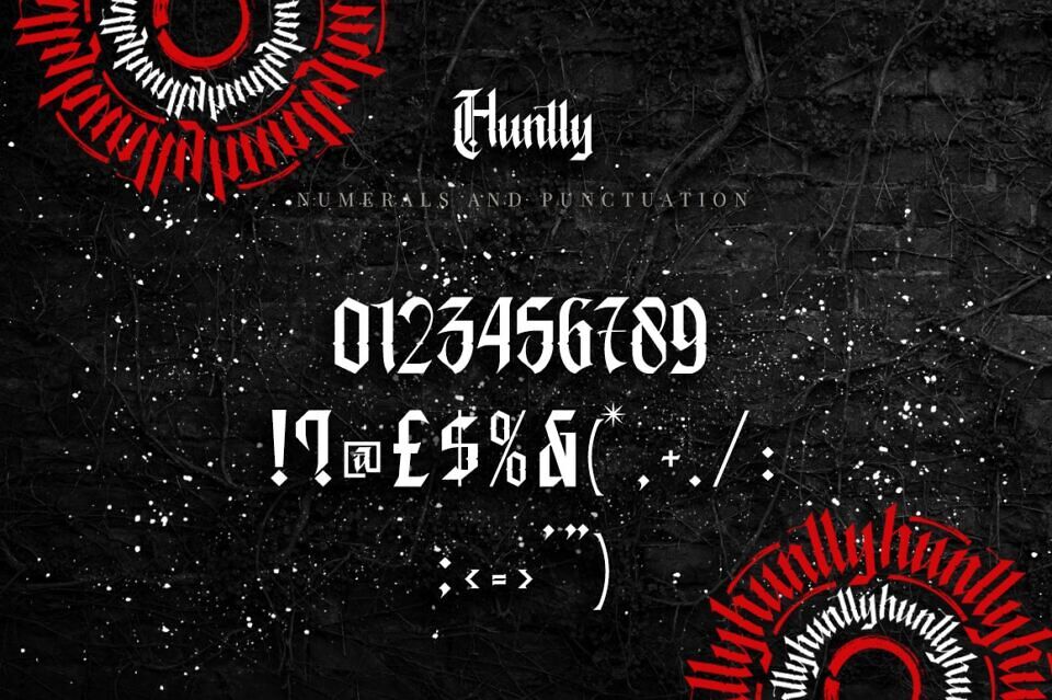 Huntly Font