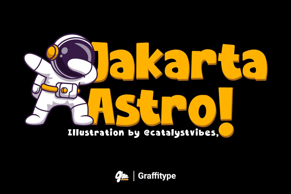 Jakarta Display Font