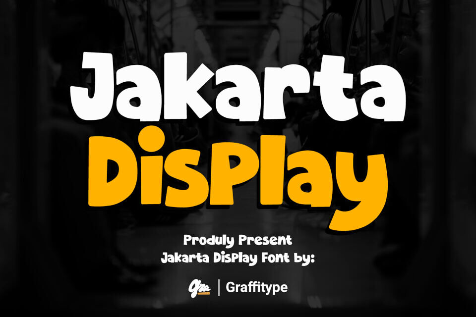 Jakarta Display Font