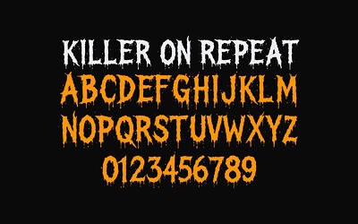 Killer on Repeat Font