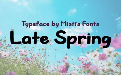 Late Spring Font