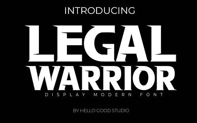 Legal Warrior Font