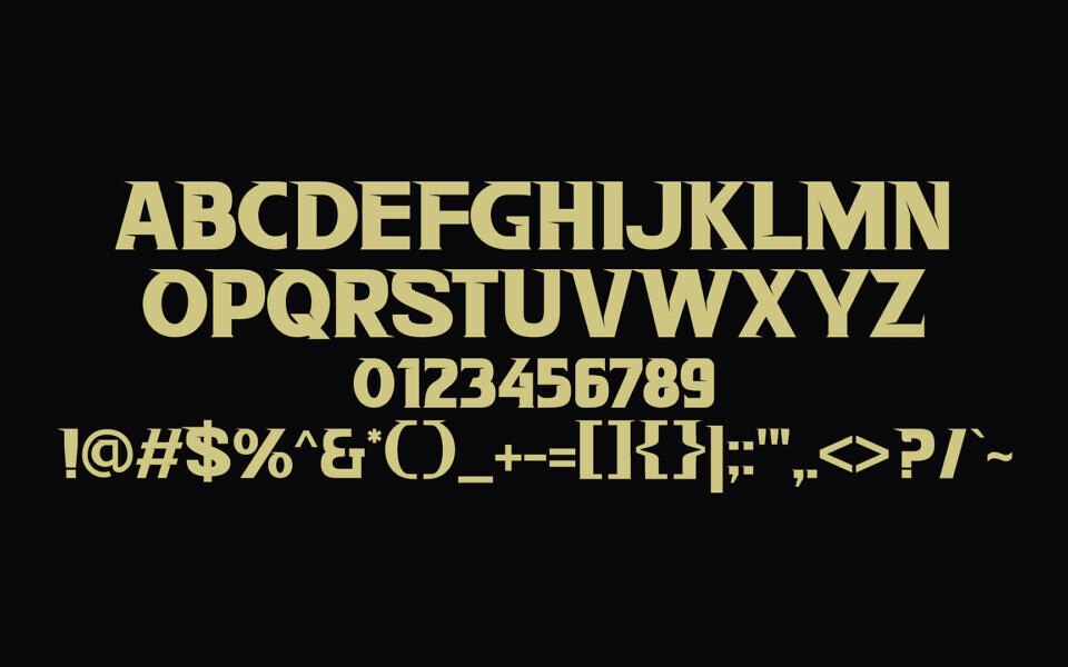 Legal Warrior Font