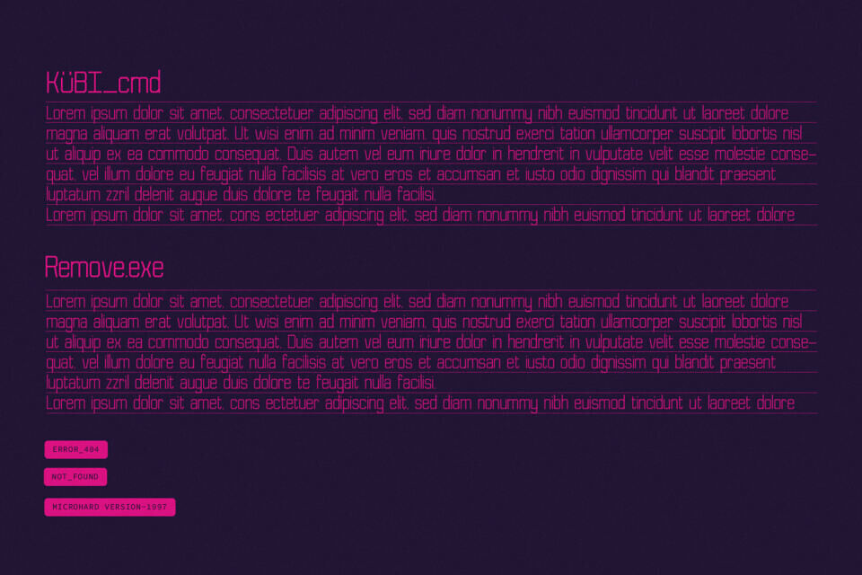 Kubicore Font