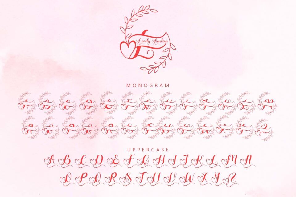 Lovely Amelina Font