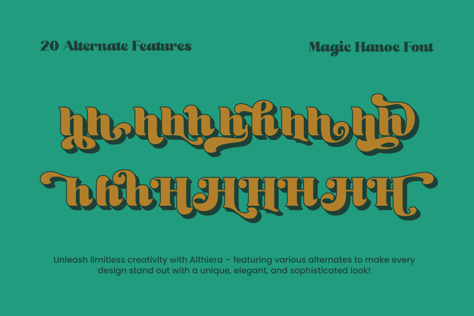 Magic Hanoe Font