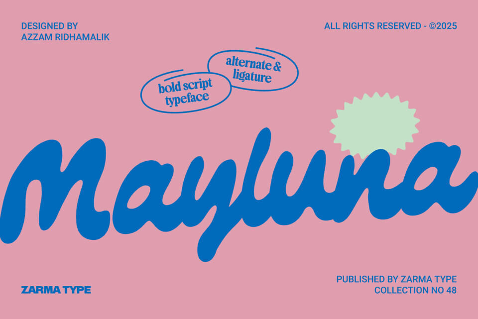 Mayluna Font