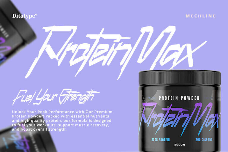 Mechline Font