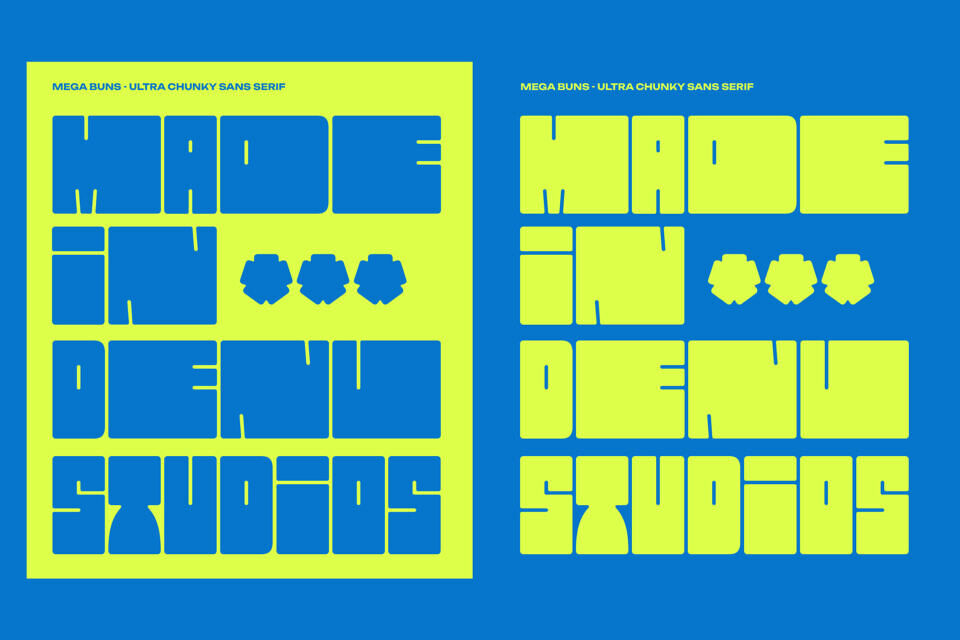 Mega Buns Font