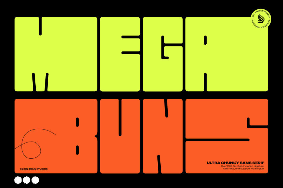 Mega Buns Font