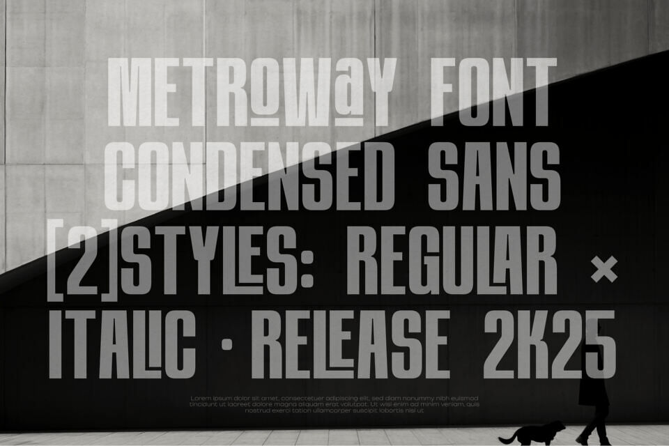 Metroway Font