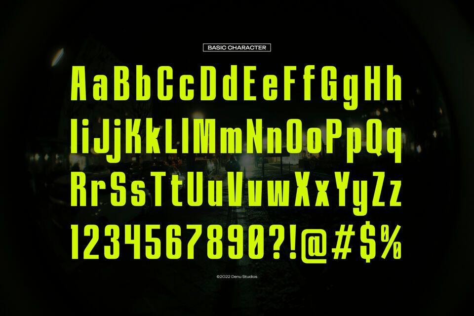 Metroway Font