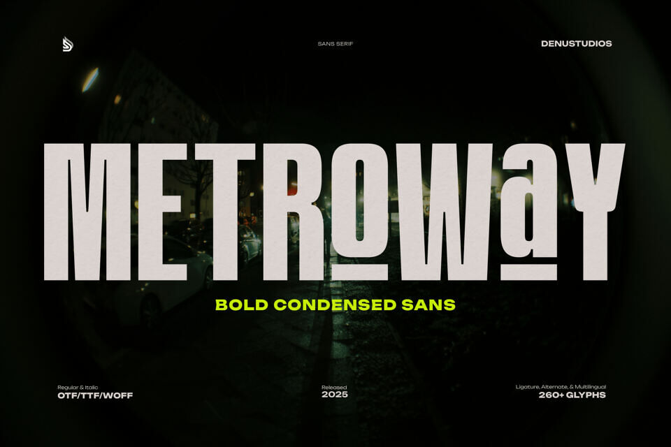 Metroway Font