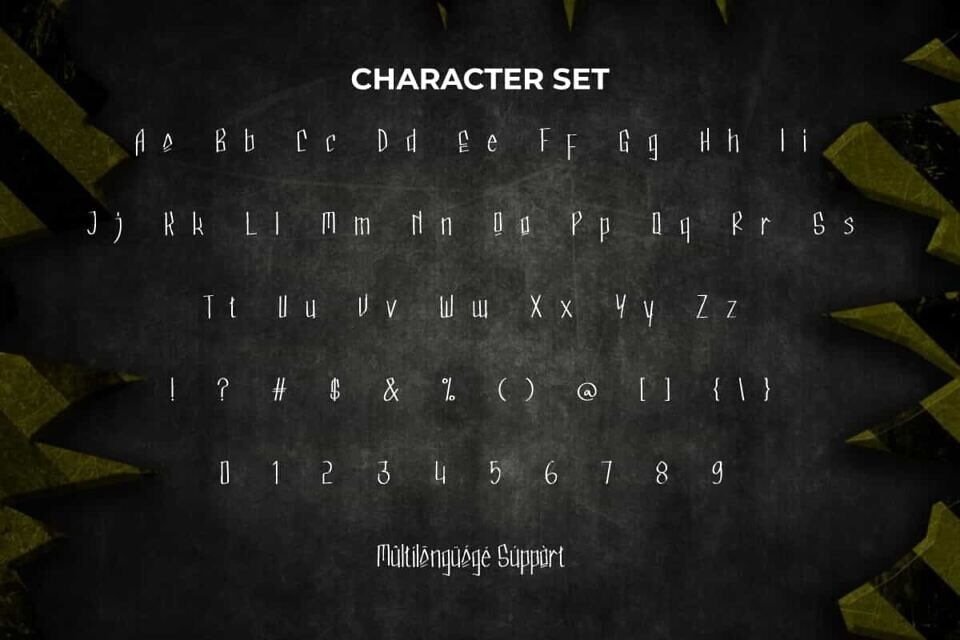 Mister Warrior Font
