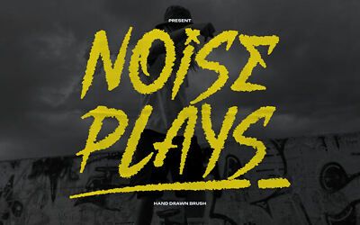 Noise Plays Font