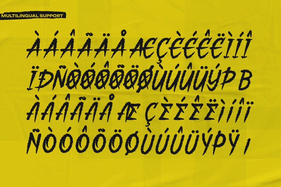 Noise Plays Font