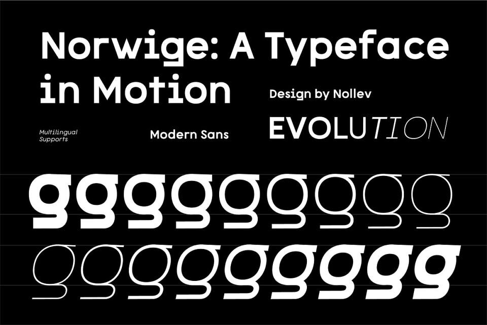 Norwige Font