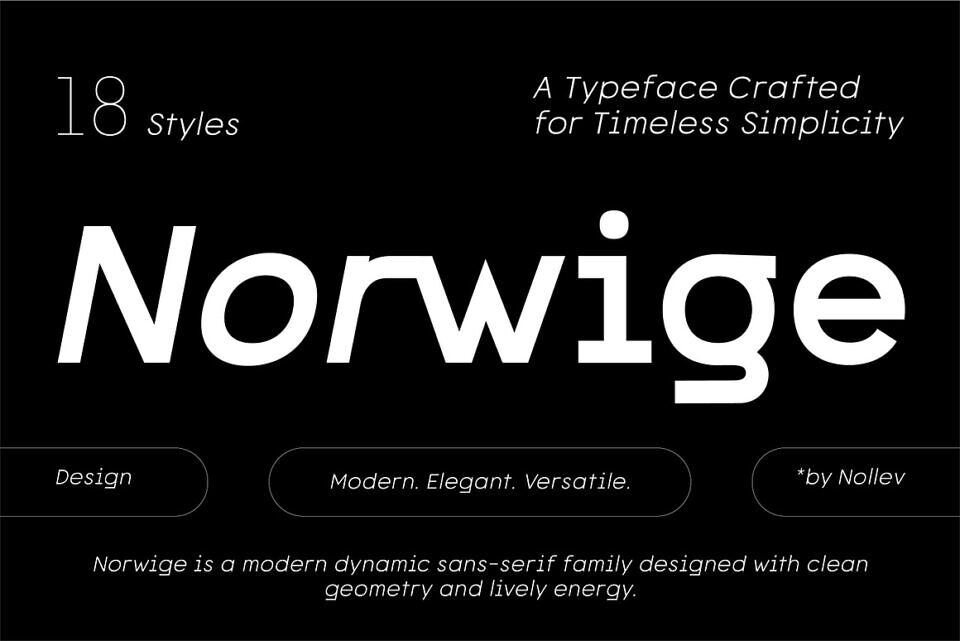 Norwige Font