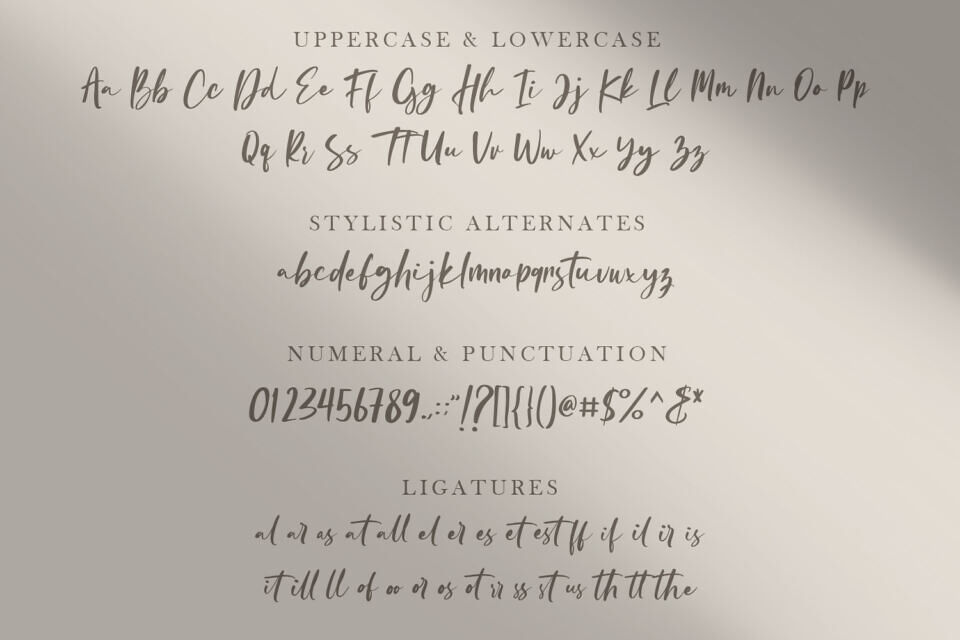 Oliver Blush Font