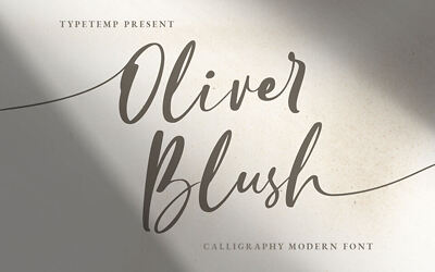 Oliver Blush Font