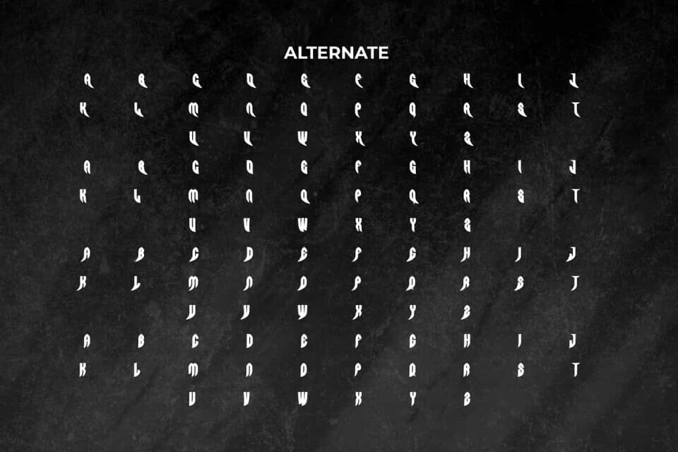 Orsward Font
