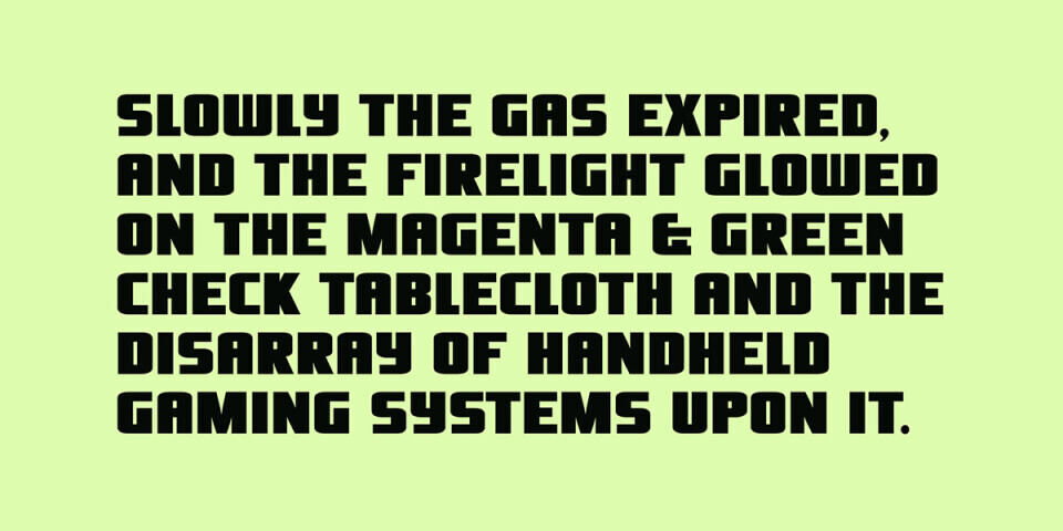 Oliver’s Barney Font