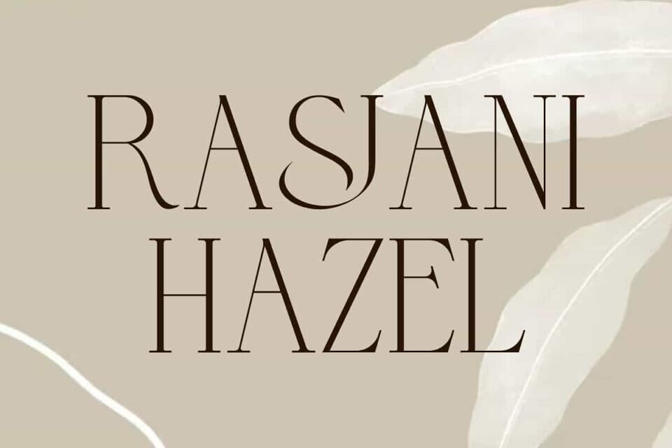 Rasjani Hazel Font