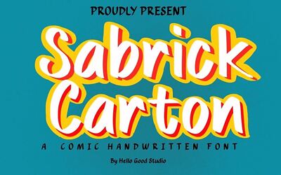 Sabrick Carton Font