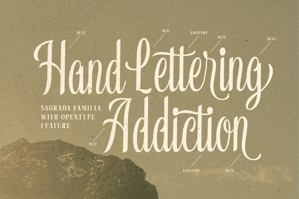 Sagrada Familia Font