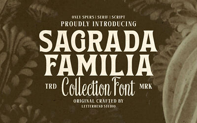 Sagrada Familia Font