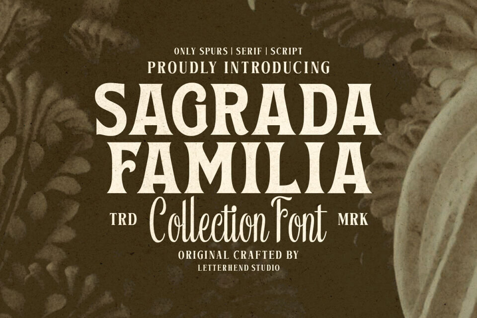 Sagrada Familia Font