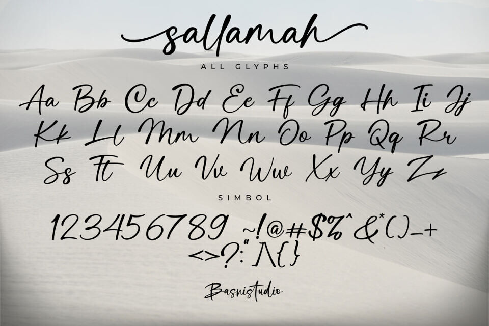 Sallamah Font