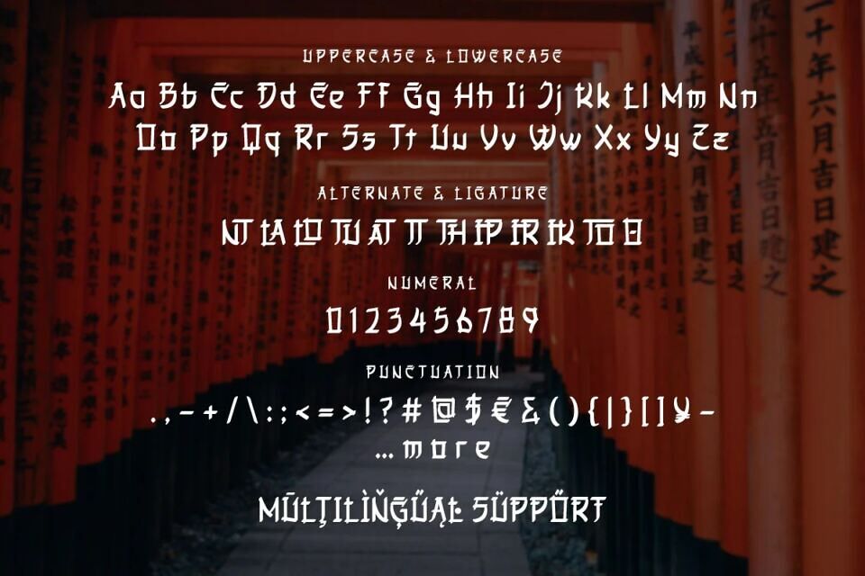 Shirouga Font