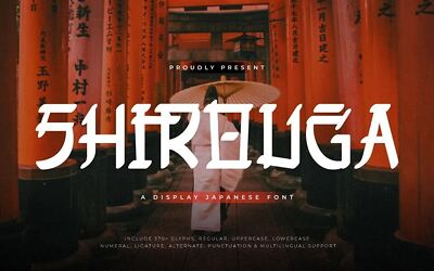Shirouga Font