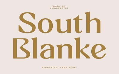 South Blanke Font
